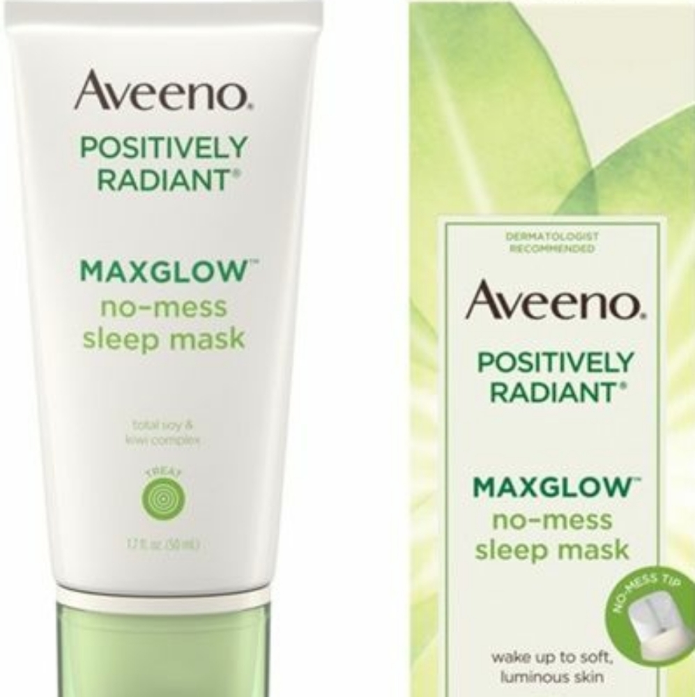 3/$10 Aveeno Positively Radiant No Mess Mask